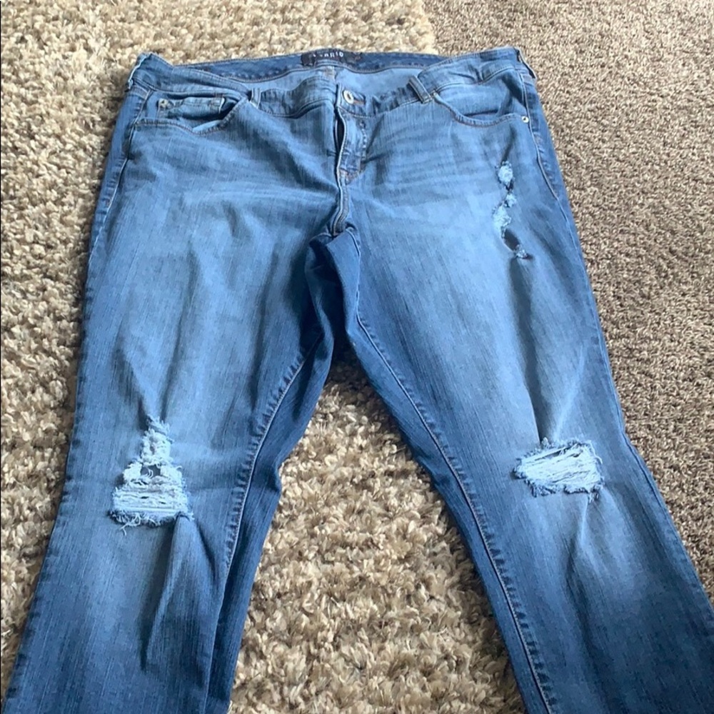 Boyfriend Torrid ankle length LONG jeans